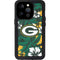 NFL Green Bay Packers Tropical Print iPhone 14 Pro Waterproof Case