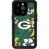 NFL Green Bay Packers Tropical Print iPhone 14 Pro Waterproof Case