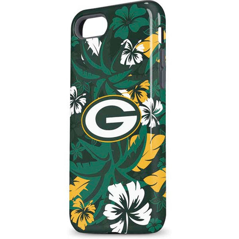 NFL Green Bay Packers Tropical Print iPhone 7 Pro Case