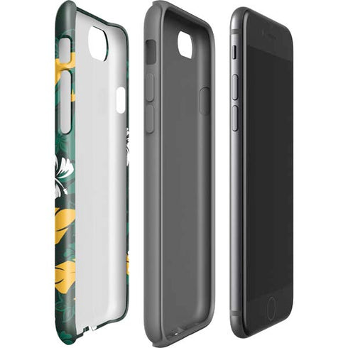NFL Green Bay Packers Tropical Print iPhone SE (2nd & 3rd Gen) Pro Case