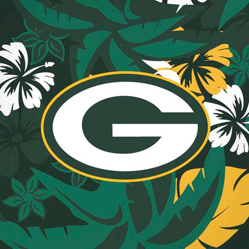 NFL Green Bay Packers Tropical Print iPhone XS Max Skin