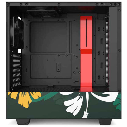 NFL Green Bay Packers Tropical Print NZXT H510 Compact ATX Mid-Tower Case Skin