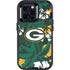 NFL Green Bay Packers Tropical Print Otterbox Defender iPhone Skin