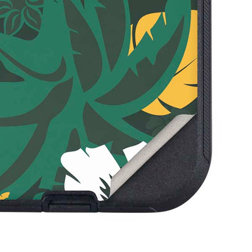 NFL Green Bay Packers Tropical Print Otterbox Defender iPhone Skin