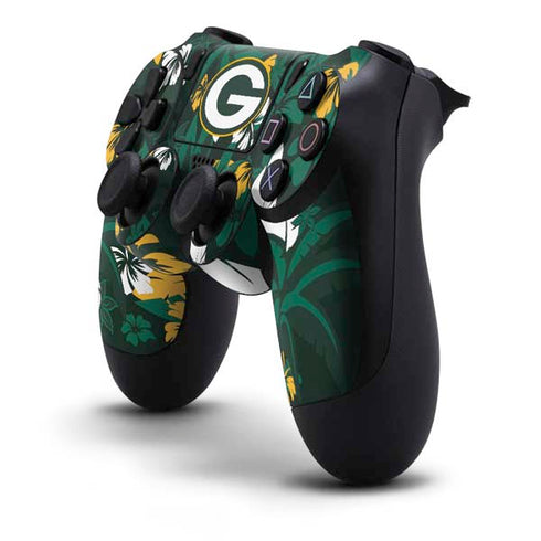 NFL Green Bay Packers Tropical Print PS4 Controller Skin