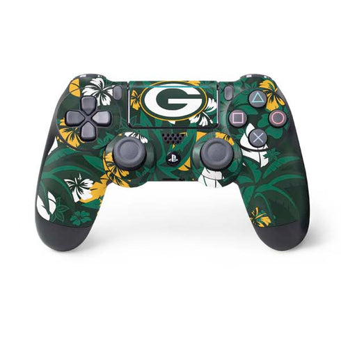 NFL Green Bay Packers Tropical Print PS4 Pro/Slim Controller Skin