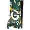 NFL Green Bay Packers Tropical Print PS5 Slim Digital Edition Bundle Skin