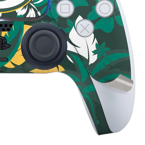 NFL Green Bay Packers Tropical Print PS5 Slim Digital Edition Bundle Skin
