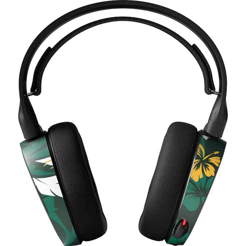 NFL Green Bay Packers Tropical Print SteelSeries Arctis 3 Skin