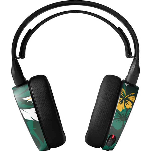 NFL Green Bay Packers Tropical Print SteelSeries Arctis 5 Skin