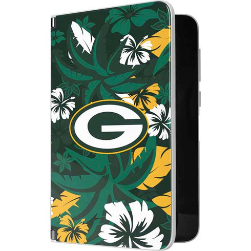 NFL Green Bay Packers Tropical Print Surface Duo Skin