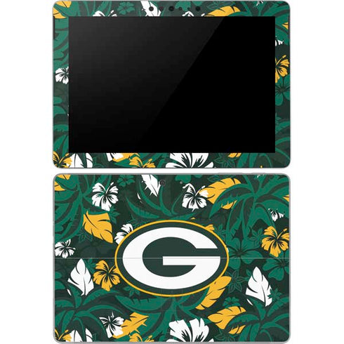 NFL Green Bay Packers Tropical Print Surface Go Skin