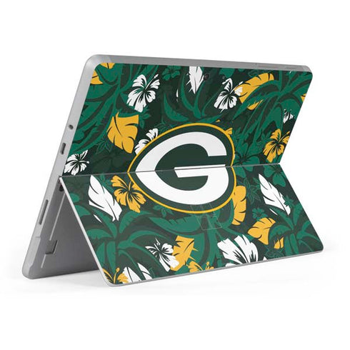 NFL Green Bay Packers Tropical Print Surface Go Skin