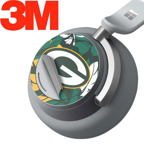 NFL Green Bay Packers Tropical Print Surface Headphones Skin