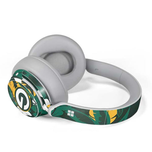 NFL Green Bay Packers Tropical Print Surface Headphones Skin