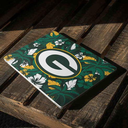 NFL Green Bay Packers Tropical Print Surface Laptop 3 13.5in Skin