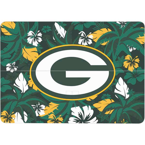 NFL Green Bay Packers Tropical Print Surface Laptop Studio Skin