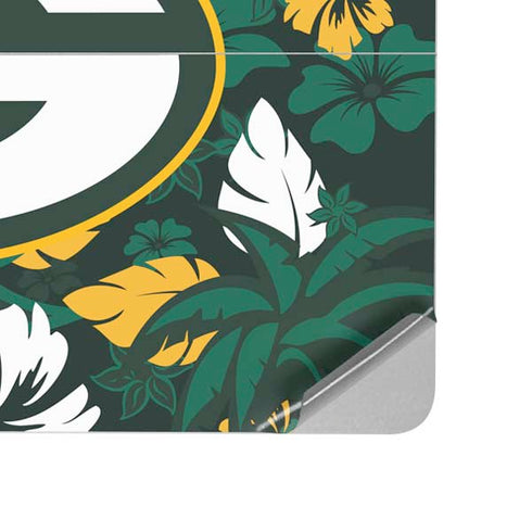 NFL Green Bay Packers Tropical Print Surface Laptop Studio Skin