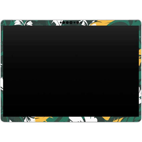 NFL Green Bay Packers Tropical Print Surface Pro 9 Skin