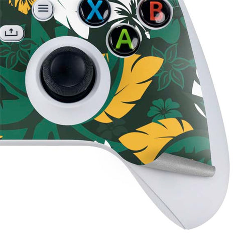 NFL Green Bay Packers Tropical Print Xbox Series S Controller Skin
