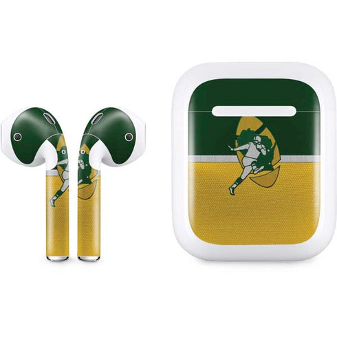 NFL Green Bay Packers Vintage Apple AirPods Skin