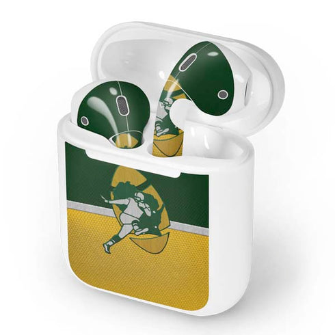 NFL Green Bay Packers Vintage Apple AirPods Skin