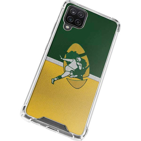 NFL Green Bay Packers Vintage Galaxy A12 Clear Case