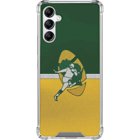 NFL Green Bay Packers Vintage Galaxy A15 5G Clear Case