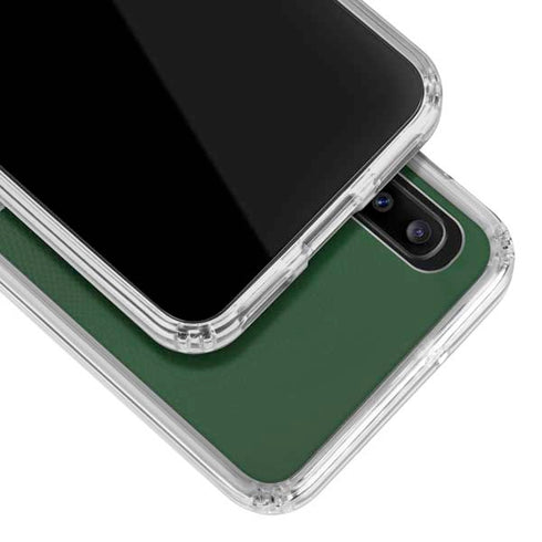 NFL Green Bay Packers Vintage Galaxy A30 Clear Case