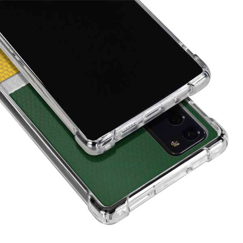 NFL Green Bay Packers Vintage Galaxy Note20 5G Clear Case