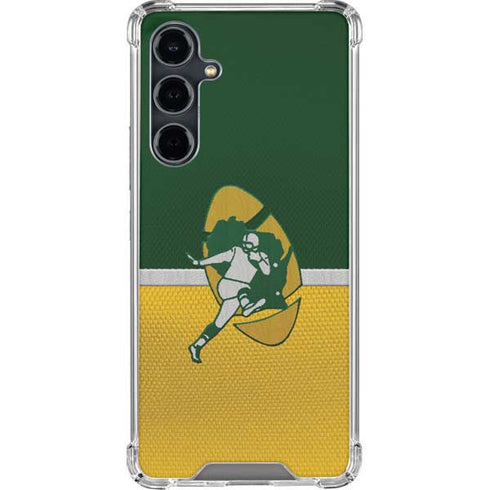 NFL Green Bay Packers Vintage Galaxy S23 FE Clear Case