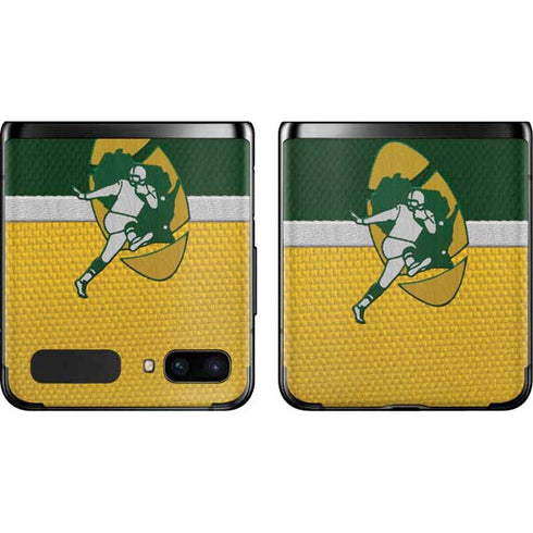 NFL Green Bay Packers Vintage Galaxy Z Flip Skin