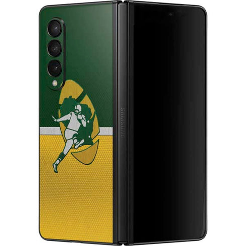 NFL Green Bay Packers Vintage Galaxy Z Fold3 5G Skin