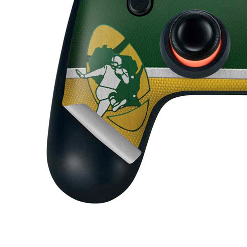 NFL Green Bay Packers Vintage Google Stadia Controller Skin