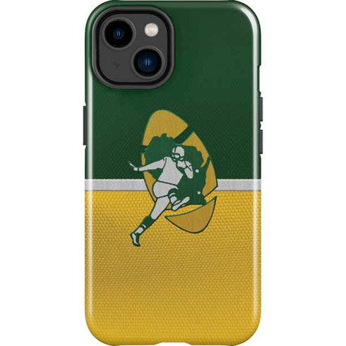 NFL Green Bay Packers Vintage iPhone 15 Plus Impact Case