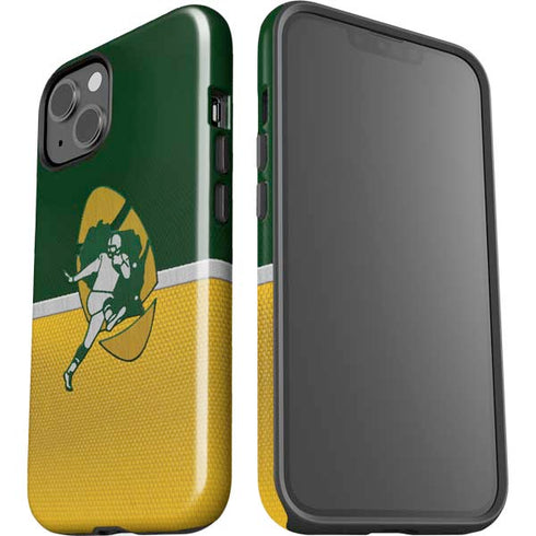 NFL Green Bay Packers Vintage iPhone 14 Plus Impact Case