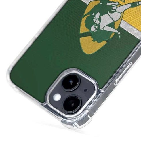 NFL Green Bay Packers Vintage iPhone 14 Plus MagSafe Case