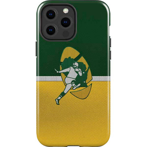 NFL Green Bay Packers Vintage iPhone 15 Pro Max Impact Case