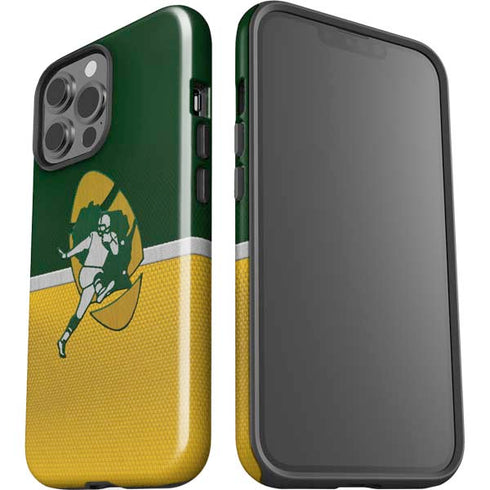 NFL Green Bay Packers Vintage iPhone 15 Pro Max Impact Case
