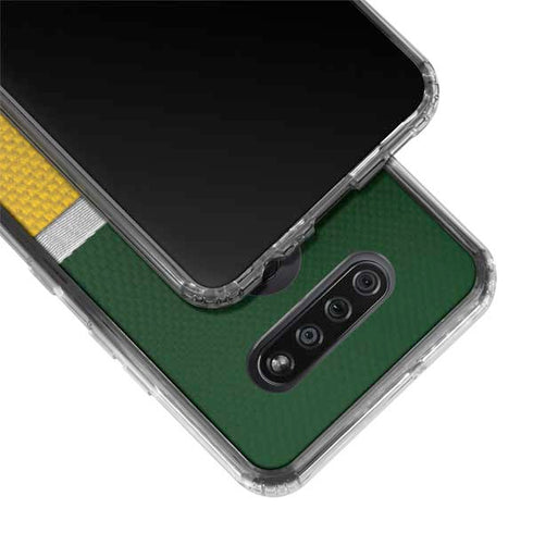 NFL Green Bay Packers Vintage LG K51/Q51 Clear Case