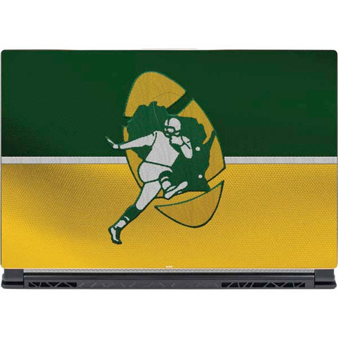 NFL Green Bay Packers Vintage MSI GS65 Stealth Laptop Skin