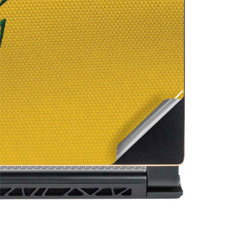 NFL Green Bay Packers Vintage MSI GS65 Stealth Laptop Skin