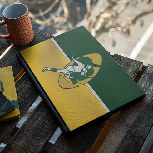 NFL Green Bay Packers Vintage MSI GS65 Stealth Laptop Skin