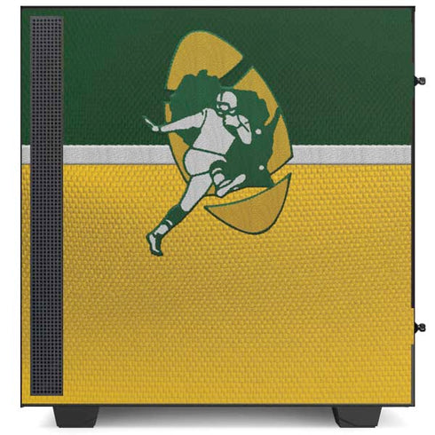 NFL Green Bay Packers Vintage NZXT H510 Compact ATX Mid-Tower Case Skin