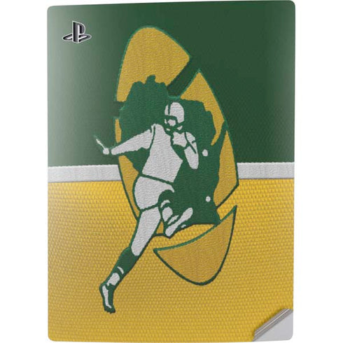 NFL Green Bay Packers Vintage PS5 Digital Edition Console Skin
