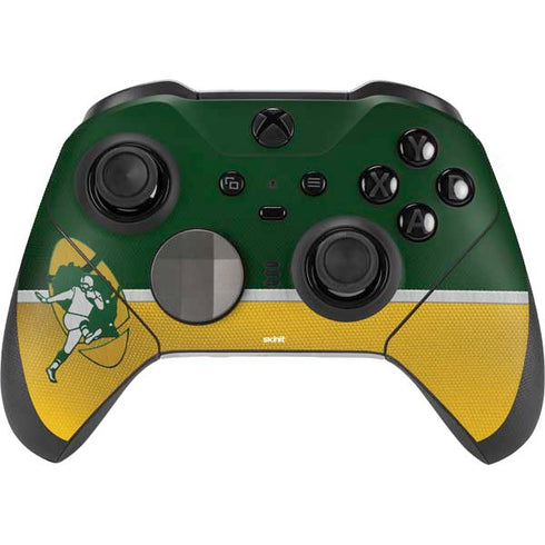 NFL Green Bay Packers Vintage Xbox Elite Wireless Controller Series 2 Skin