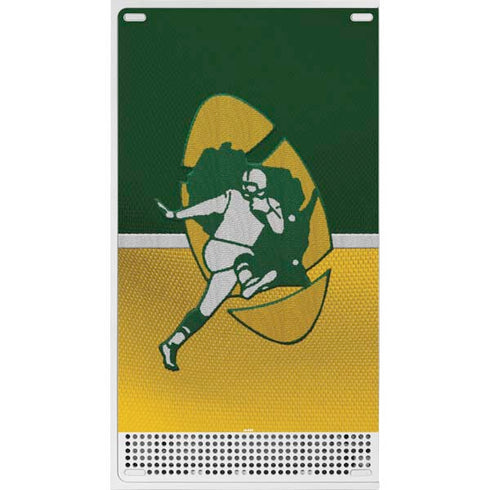 NFL Green Bay Packers Vintage Xbox Series S Console Skin