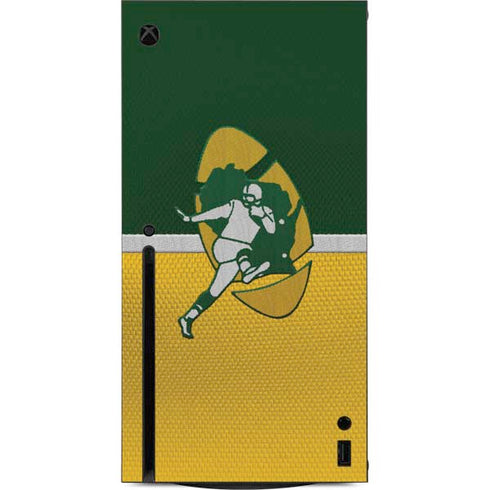 NFL Green Bay Packers Vintage Xbox Series X Console Skin