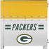 NFL Green Bay Packers White Striped Corsair 4000D Tempered Glass Mid-Tower ATX Case Skin