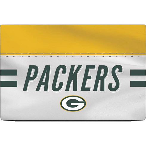 NFL Green Bay Packers White Striped Dell Vostro Skin